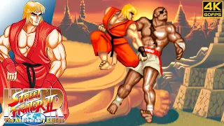 Hyper Street Fighter II - Ken (N) (Arcade / 2003) 4K 60FPS