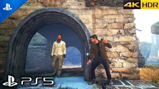 (PS5) Uncharted 4 Remastered - Stealth Kills | Ultra High Graphics Gameplay [4K 60FPS HDR]