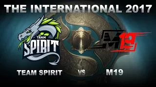 Team Spirit vs M19 - Закрытые квалификации The International 2017