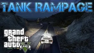 Grand Theft Auto V Challenges | STEALING A TANK,SINGING AND BUS SIEGE | PS3 HD Gameplay