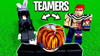 Weird TOXIC Teamers Get DESTROYED in Blox Fruits..