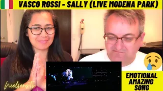 🇩🇰NielsensTv REACTS TO 🇮🇹Vasco Rossi - Sally (Live Modena Park) - EMOTIONAL SONG?😢💕👏