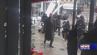 Bill Murray films commercial in Woodstock