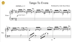 Tango To Evora by Loreena McKennitt (Piano Solo/Sheets)