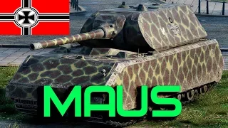 WoT Best Fights MAUS - Лучший немецкий тяж 10 лвл - 12 фрагов/6.4К урона! Карта Химмельсдорф