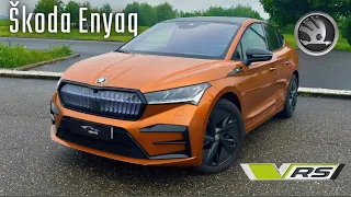 340PS enough? 🤔 Skoda Enyaq RS Coupe 2024