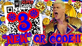 OMG!! *3* *NEW* CODY RHODES QR CODES! AND THEY ARE BROKEN! WITH CRAZY REWARDS! WWE SuperCard