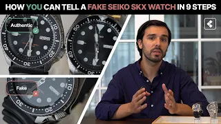 $50 USD Seiko SKX Cheap Replica VS Genuine Watch