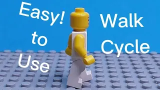 Easy to use, Smooth Lego walk cycle [ TUTORIAL ]