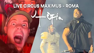 TRAVIS SCOTT e KANYE WEST A 5 METRI DA ME! - Vlog Live Circus Maximus Roma