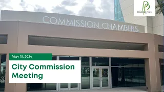 City Commission Meeting - May 15, 2024
