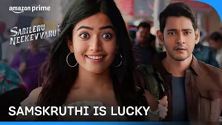 Samskruthi's Wish Comes True ft. Mahesh Babu & Rashmika Mandanna ❤️ | Sarileru Neekevvaru