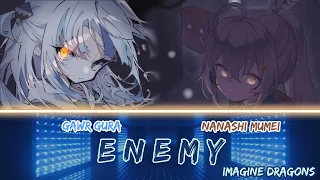 Gura and Mumei sing - Enemy by Imagine Dragons x J.I.D. (Duet)