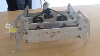 Mechanical spider using Klann mechanism (Mechanical Engineering Project)