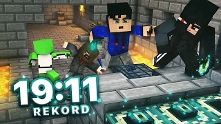 WRÓCIŁEM | NOWY REKORD POLSKI W PRZEJŚCIU MINECRAFTA! (19:11) | Speedrun 1.16.1 RSG