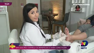 Spa dos pés: conheça os benefícios e saiba como fazer I Ver Mais