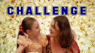 Попкорн Челлендж Отвечаем на вызов канала Irochka info  Popcorn Challenge