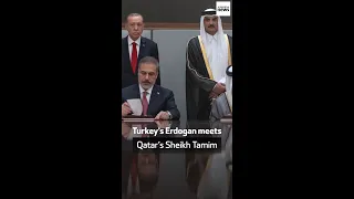 Turkey’s Erdogan meets Qatar’s Sheikh Tamim on second leg of Gulf trip