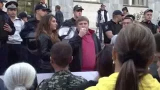 Протест «Нашей Партии»: «Долой политическую охранку!» (06.10.2015)