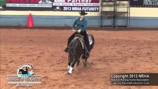 Jacquis Banjo ridden by Katie A Forest - 2013 NRHA Futurity(Futurity First Go )