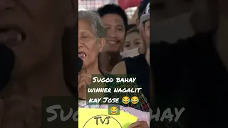 Sugod bahay winner nagalit kay Jose 😂 #eatbulaga #dabarkads #TVJ #legitdabarkads #tvjontv5 #shorts