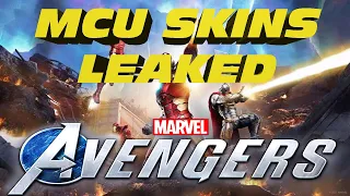 HUGE MCU SKIN LEAK, Weapon Skins, Dev stream and more!  -  Marvel Avengers