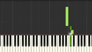 Billy Joel A Matter Of Trust [Easy Piano Tutorial] (Synthesia) Right Hand Only