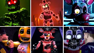 FNAF AR Voice Lines Animated Compilation