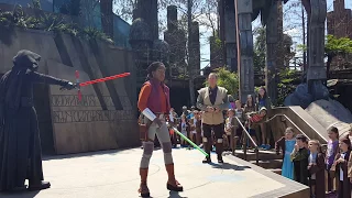 Disney, Jedi Training Academy with Kylo Ren and Darth Vader