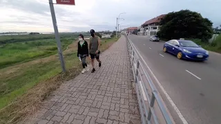 Walk at Mekong River Front // Vientiane Laos Today // Annasor moTour