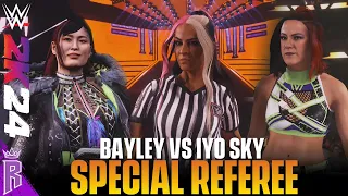 WWE 2K24: Special Guest Referee Match: Bayley Vs IYO SKY #WWE2K24