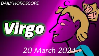 YOU WILL LOVE THIS MESSAGE🌈🌈🪬VIRGO DAILY HOROSCOPE  MARCH 20 2024 🟢 horoscope