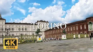 🇮🇹 Turin, Italy Walking Tour: Sounds of the City and Peoples - 4K 60FPS