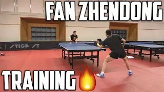 Fan Zhendong Amazing Training | Swedish Open 2017!