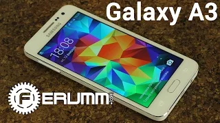 Samsung Galaxy A3 подробный обзор. Все особенности смартфона Galaxy A3 от FERUMM.COM