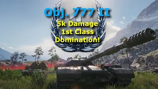 World of Tanks || Object 777 Version II Gameplay #1 (5k damage, 3 kills, 1st class)