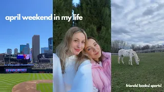 postgrad weekend in my life! | books, baseball, & besties