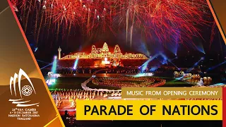 Parade of Nations | Music from Opening Ceremony | 24th SEA Games Korat 2007