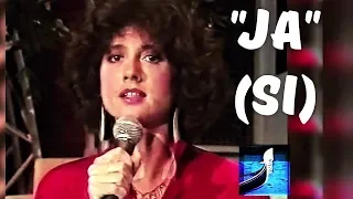 GIGLIOLA CINQUETTI auf Deutsch "JA" (SI) Live at UNA NOTTE ITALIANA German TV 1987 (⬇️Lyrics*)