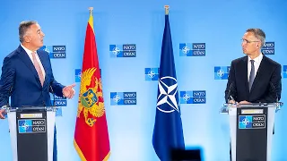 NATO Secretary General with the President of Montenegro 🇲🇪 Milo Đukanović, 18 MAY 2021