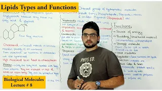 Lipids  Structure, types and Functions Part 2