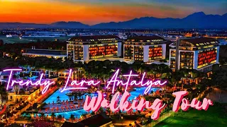 HOTEL TRENDY LARA TOUR | IF YOU GOING ANTALYA YOU SHOULD STAY IN TRENDY | ☆☆☆☆☆