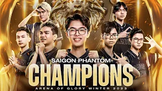 SAIGON PHANTOM - NHÀ VUA BẤT BẠI | CHUNG KẾT ĐTDV MÙA ĐÔNG 2023