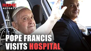 🚨BREAKING NEWS | Pope Francis visits hospital immediately after General Audience