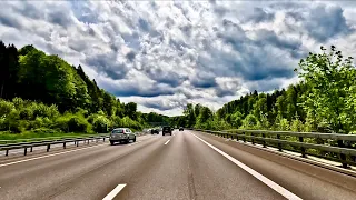 Driving in Swiss ,Highway Winterthur To Zurich - Switzerland 4K