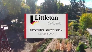 City Council Study Session - 08/08/2017