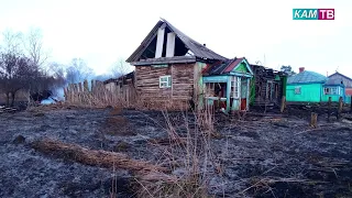 Пожар в селе Ростовка произошёл из-за несоблюдения правил пожарной безопасности