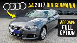 Cat costa un Audi A4 2017 aproape Full Option in Germania ?!