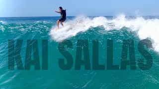 KAI SALLAS Longboard Surfing Chun’s Reef | RISING North Shore Swell