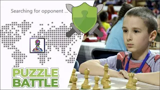 Chess prodigy Tykhon. Puzzle Battle and Puzzle Rush on Chess.com. LiveStream. 27/08/2021